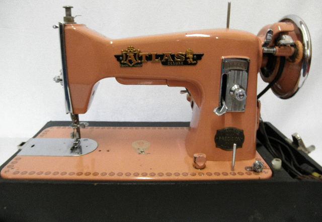 atlas sewing machine pink